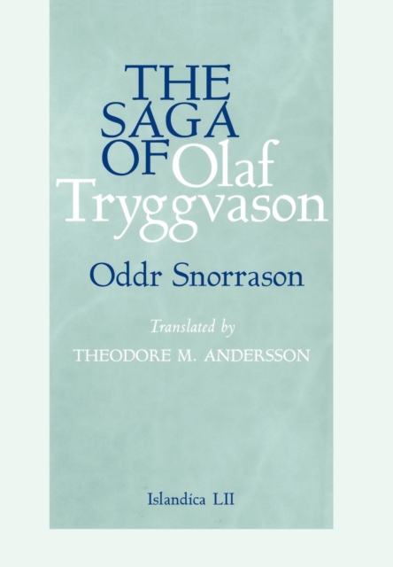 The Saga of Olaf Tryggvason, Hardback Book