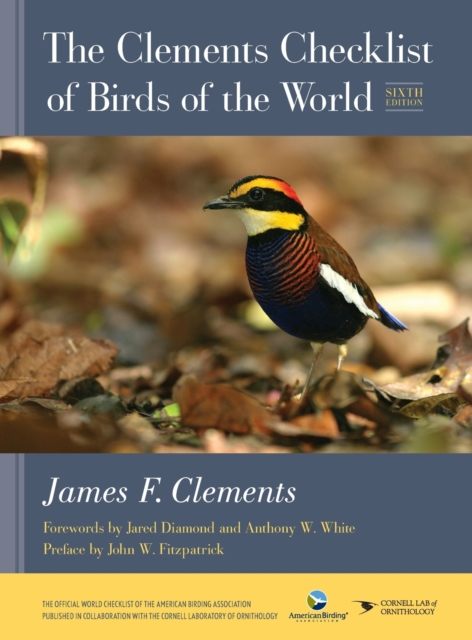 The Clements Checklist of Birds of the World, Hardback Book