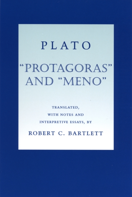 "Protagoras" and "Meno", Paperback / softback Book