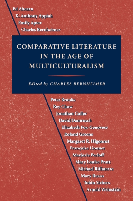 Comparative Literature in the Age of Multiculturalism, Paperback / softback Book