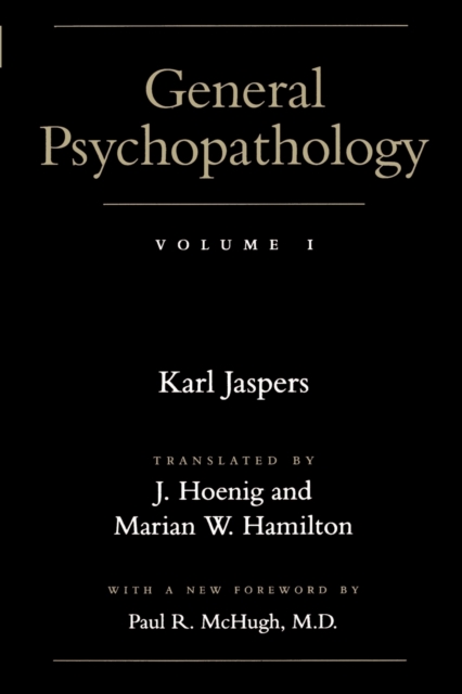 General Psychopathology, Paperback / softback Book