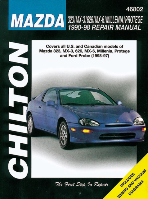 Mazda 323/MX-3/626/MX-6/Millenia/Protege (90 - 98) (Chilton), Paperback / softback Book