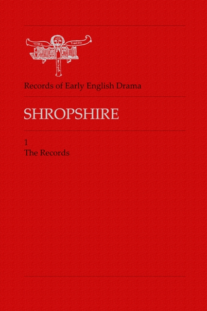 Shropshire : The Records and Editorial Apparatus, Hardback Book