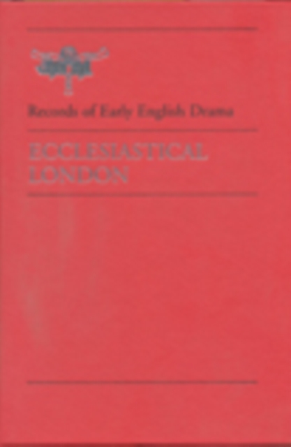 Ecclesiastical London, Hardback Book