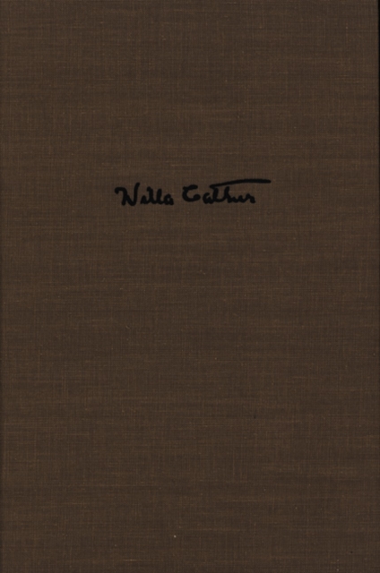 Willa Cather's Collected Short Fiction, 1892-1912, Hardback Book