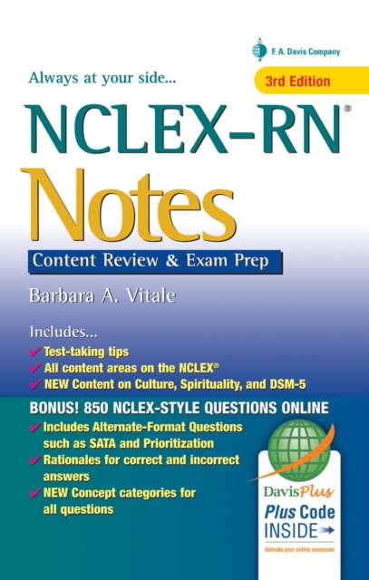 Nclex-Rn Notes, 3e, Spiral bound Book