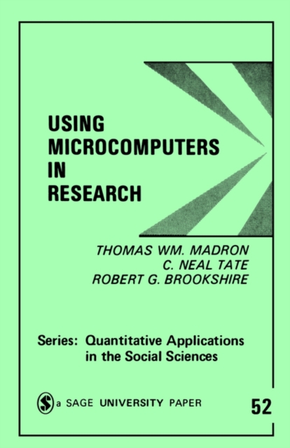 Using Microcomputers in Research, Paperback / softback Book