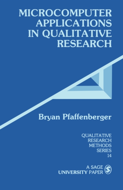 Microcomputer Applications in Qualitative Research, Paperback / softback Book