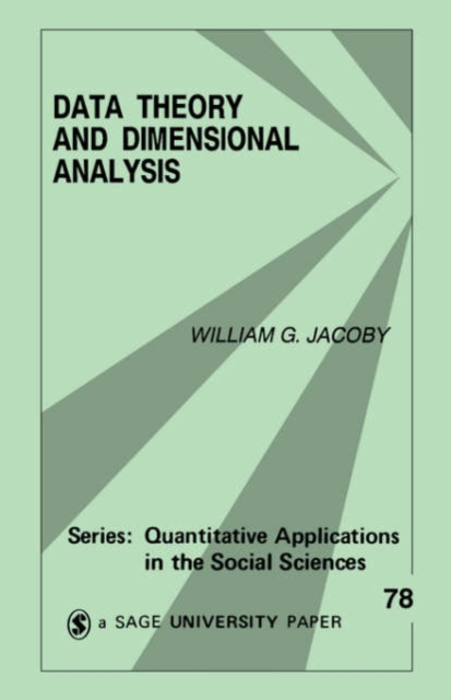 Data Theory and Dimensional Analysis, Paperback / softback Book