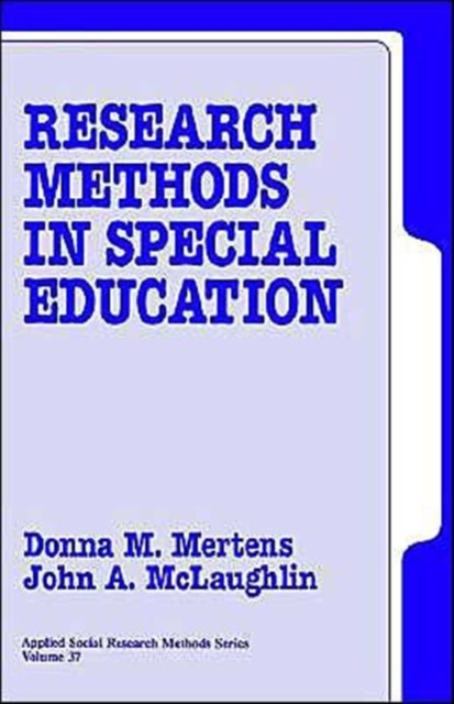Research Methods in Special Education, Paperback / softback Book