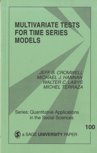 Multivariate Tests for Time Series Models, Paperback / softback Book