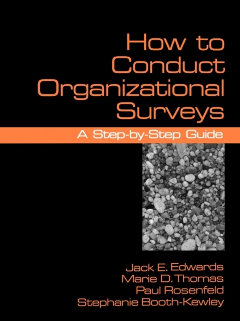 How To Conduct Organizational Surveys : A Step-by-Step Guide, Paperback / softback Book