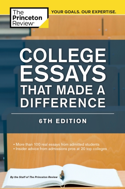College Essays That Made a Difference, 6th Edition, EPUB eBook