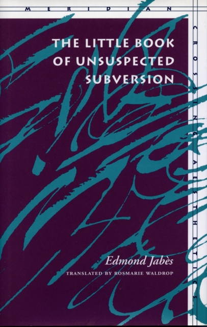 The Little Book of Unsuspected Subversion, Hardback Book