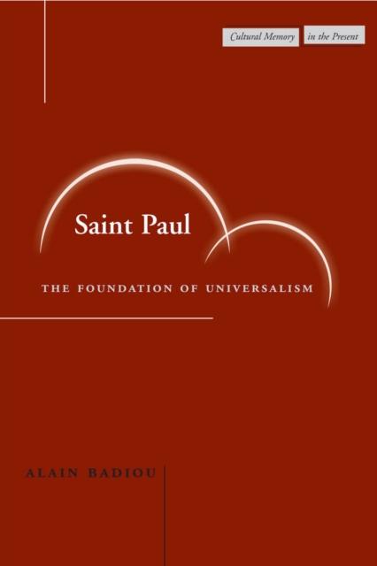 Saint Paul : The Foundation of Universalism, Paperback / softback Book