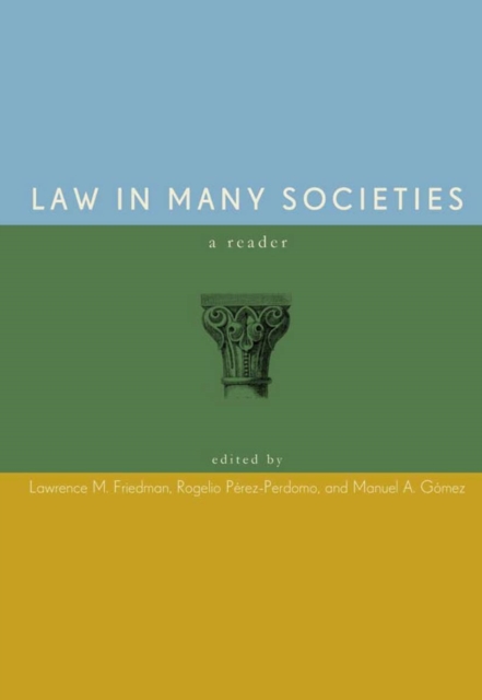 Law in Many Societies : A Reader, Hardback Book