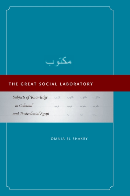 The Great Social Laboratory : Subjects of Knowledge in Colonial and Postcolonial Egypt, EPUB eBook