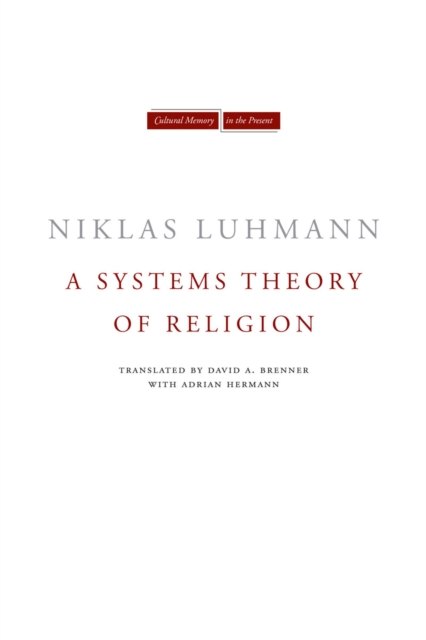 A Systems Theory of Religion, EPUB eBook