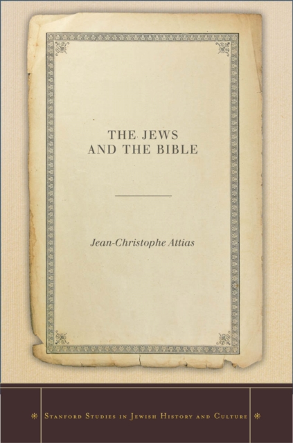 The Jews and the Bible, Paperback / softback Book
