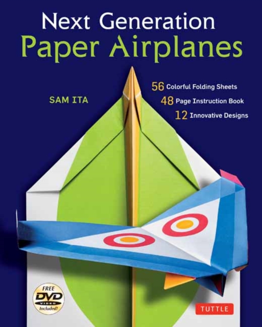 Next Generation Paper Airplanes Kit : Engineered for Extreme Performance, These Paper Airplanes are Guaranteed to Impress: Kit with Book, 32 origami papers & DVD, Multiple-component retail product Book