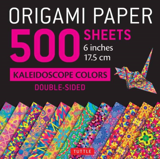 Origami Paper 500 sheets Kaleidoscope Patterns 6" (15 cm) : Tuttle Origami Paper: Double-Sided Origami Sheets Printed with 12 Different Designs (Instructions for 6 Projects Included), Notebook / blank book Book