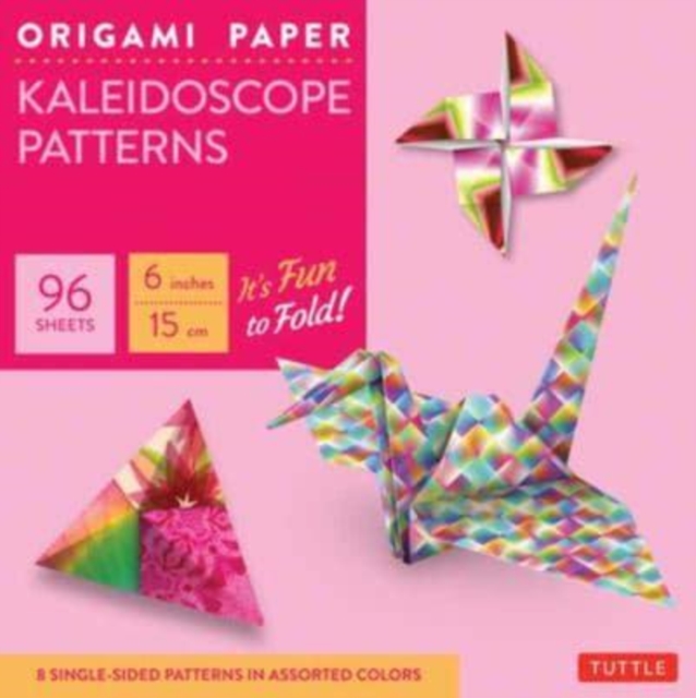 Origami Paper - Kaleidoscope Patterns - 6" - 96 Sheets : Tuttle Origami Paper: Origami Sheets Printed with 8 Different Patterns: Instructions for 6 Projects Included, Notebook / blank book Book
