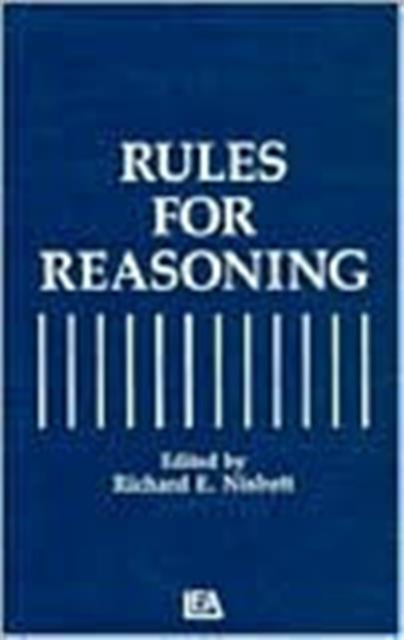 Rules for Reasoning, Hardback Book