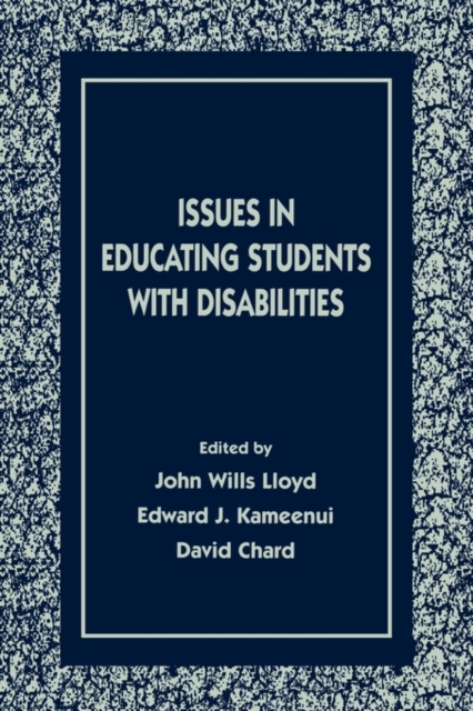 Issues in Educating Students With Disabilities, Paperback / softback Book
