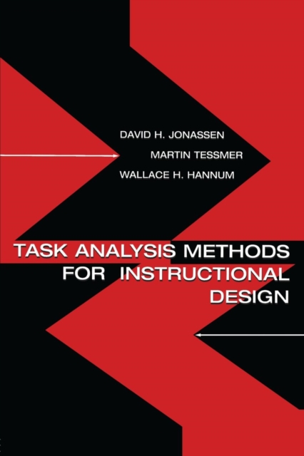 Task Analysis Methods for Instructional Design, Paperback / softback Book