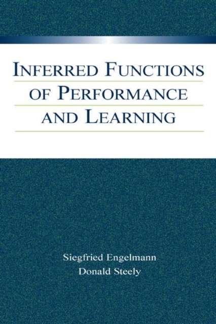 Inferred Functions of Performance and Learning, Hardback Book