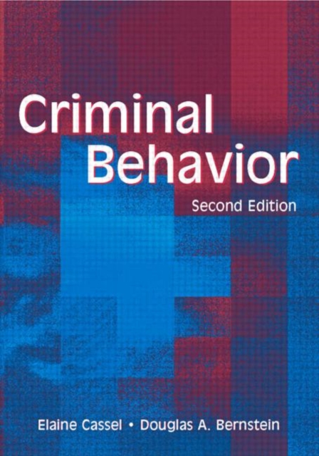 Criminal Behavior, Hardback Book