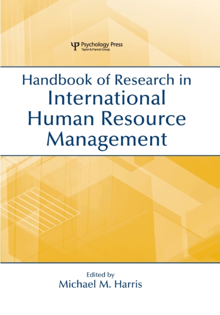 Handbook of Research in International Human Resource Management, Paperback / softback Book