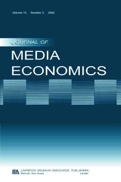 The Economics of the Multichannel Video Program Distribution Industry : A Special Issue of the journal of Media Economics, Paperback / softback Book