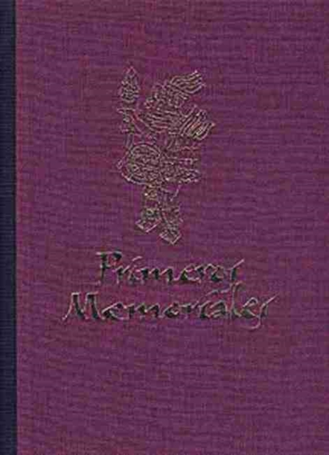 Primeros Memoriales, Part 1 : Facsimile Edition, Hardback Book