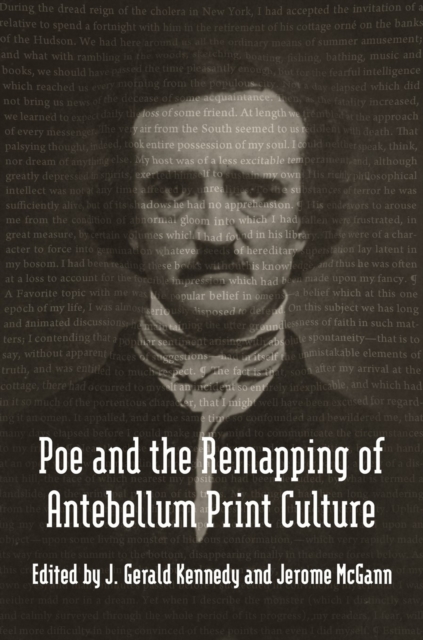 Poe and the Remapping of Antebellum Print Culture, Hardback Book