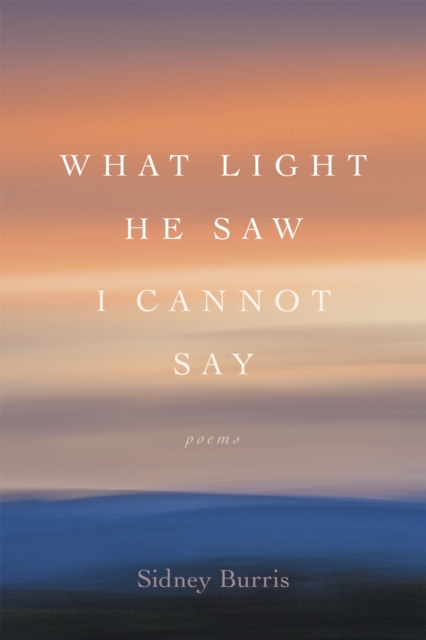 What Light He Saw I Cannot Say : Poems, PDF eBook