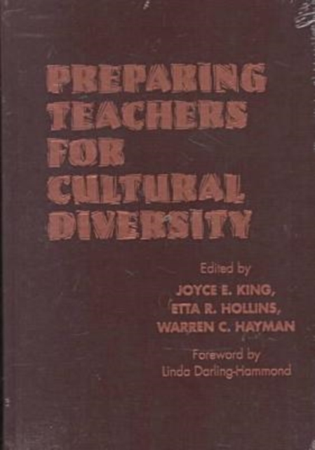 Preparing Teachers for Cultural Diversity, Hardback Book