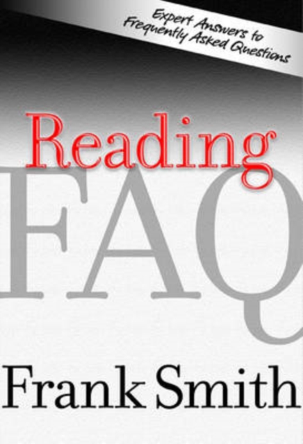 Reading : FAQ, Paperback / softback Book