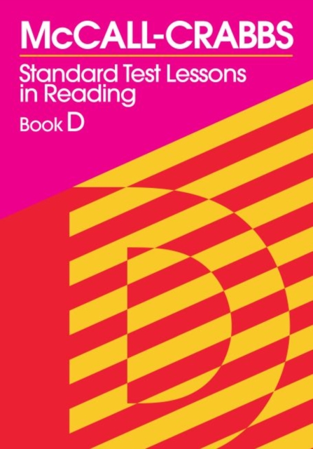 Standard Test Lessons in Reading, Book D, Paperback / softback Book