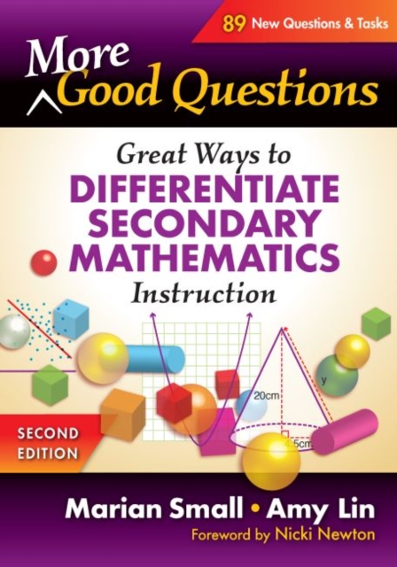 More Good Questions : Great Ways to Differentiate Secondary Mathematics Instruction, Hardback Book