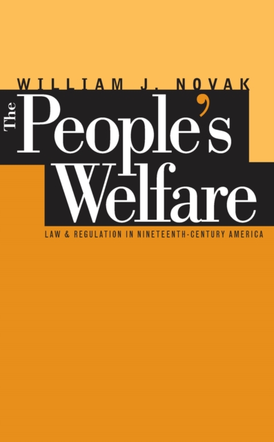 The People's Welfare : Law and Regulation in Nineteenth-Century America, EPUB eBook