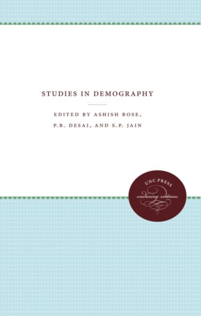 Studies in Demography : Essays in Honor of Professor S. Chandrasekhar, Paperback / softback Book