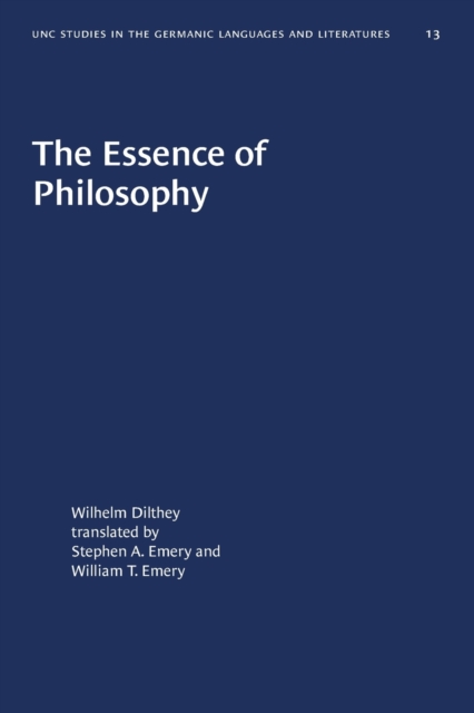 The Essence of Philosophy, Paperback / softback Book