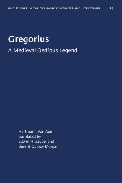 Gregorius : A Medieval Oedipus Legend, Paperback / softback Book