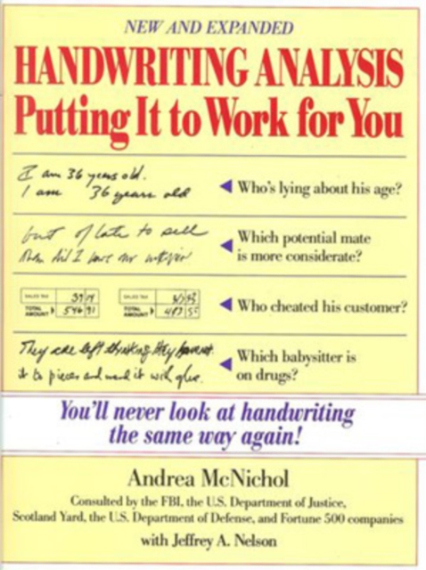 Handwriting Analysis, Paperback / softback Book