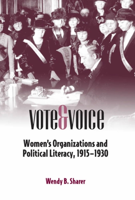 Vote and Voice : Women's Organizations and Political Literacy, 1915-1930, Paperback / softback Book
