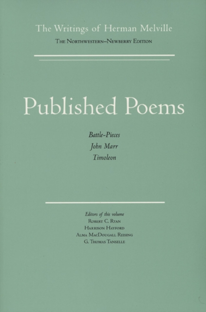 Published Poems : Battle-pieces, John Marr, Timoleon, Paperback / softback Book