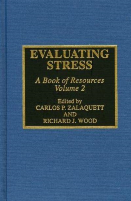 Evaluating Stress, Paperback / softback Book