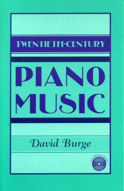 Twentieth-Century Piano Music, Mixed media product Book