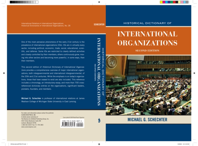 Historical Dictionary of International Organizations, Hardback Book